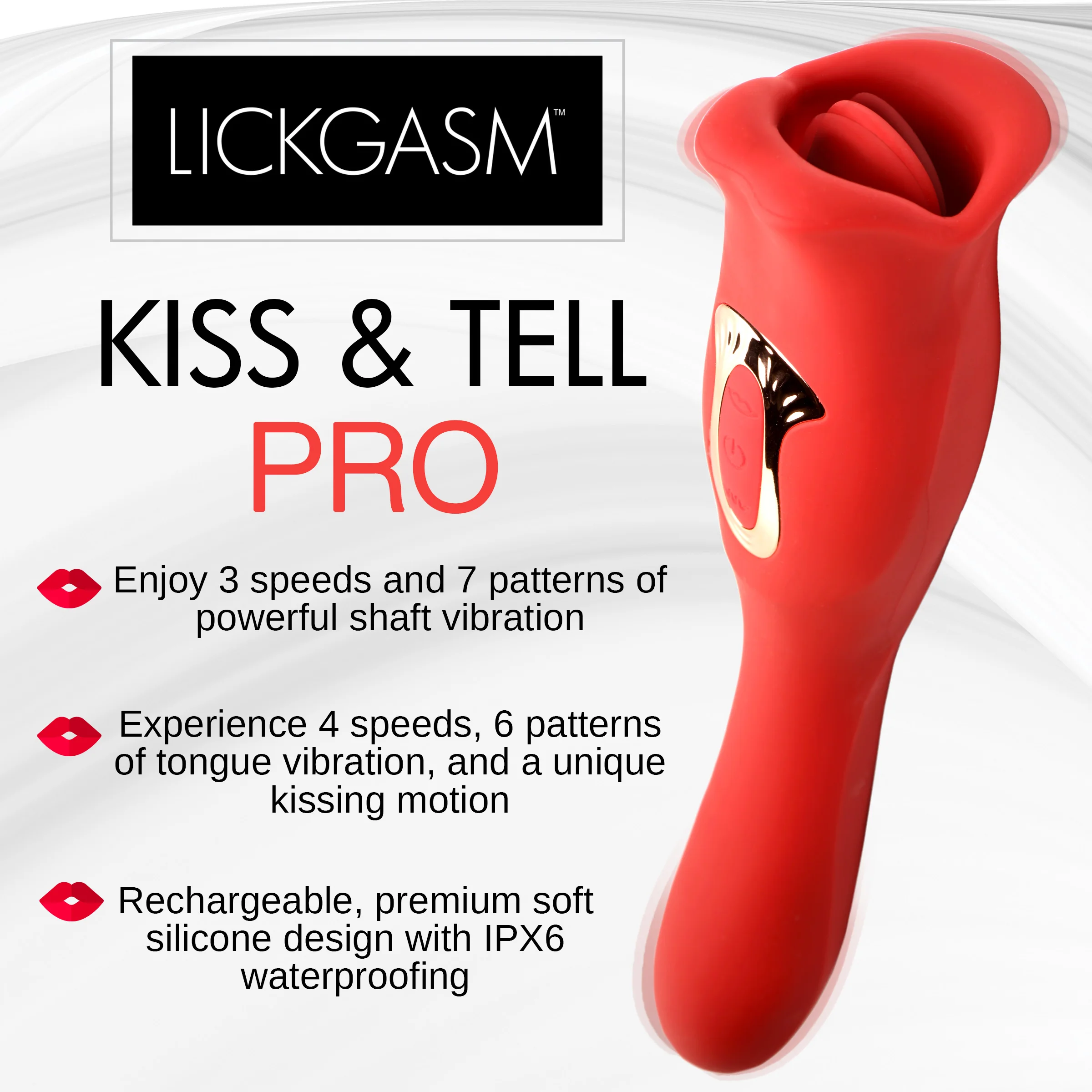 Kiss And Tell Pro Dual-ended Kissing Vibrator - Image 12