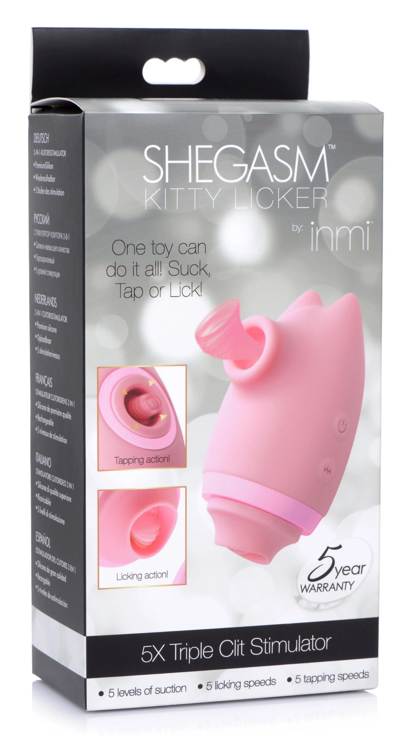 Kitty Licker 5x 3 In 1 Clit Stimulator - Image 7