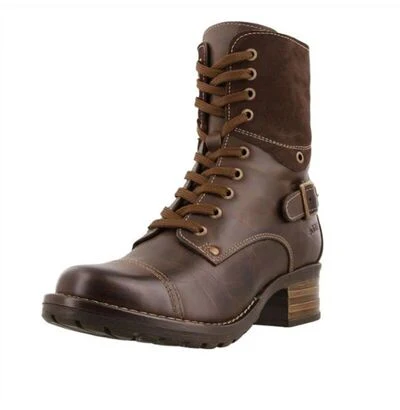 Lace-Up Block Heel Boots - Image 4