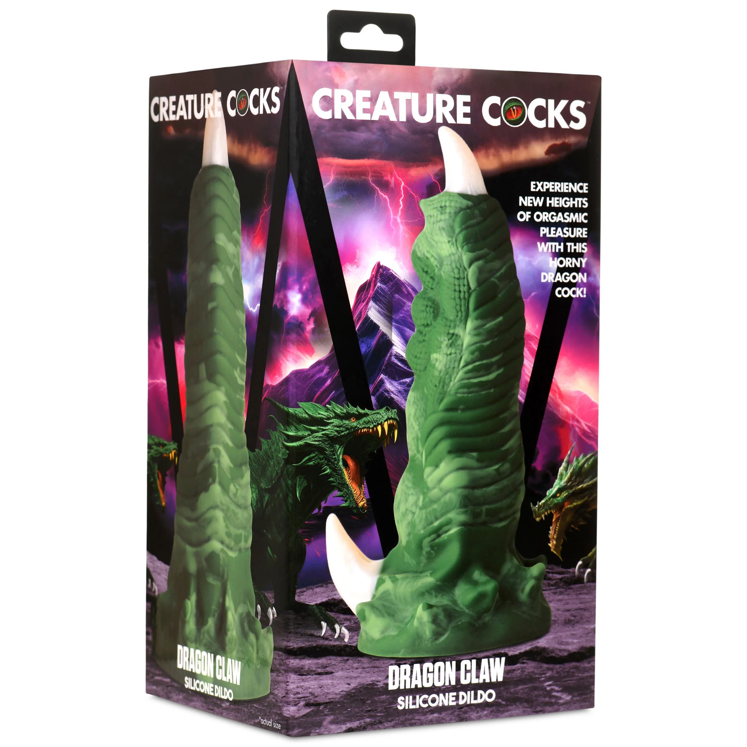 Large Dragon Claw Silicone Dildo - Image 4