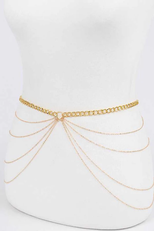 Layered Iconic Chain Belt - Image 3
