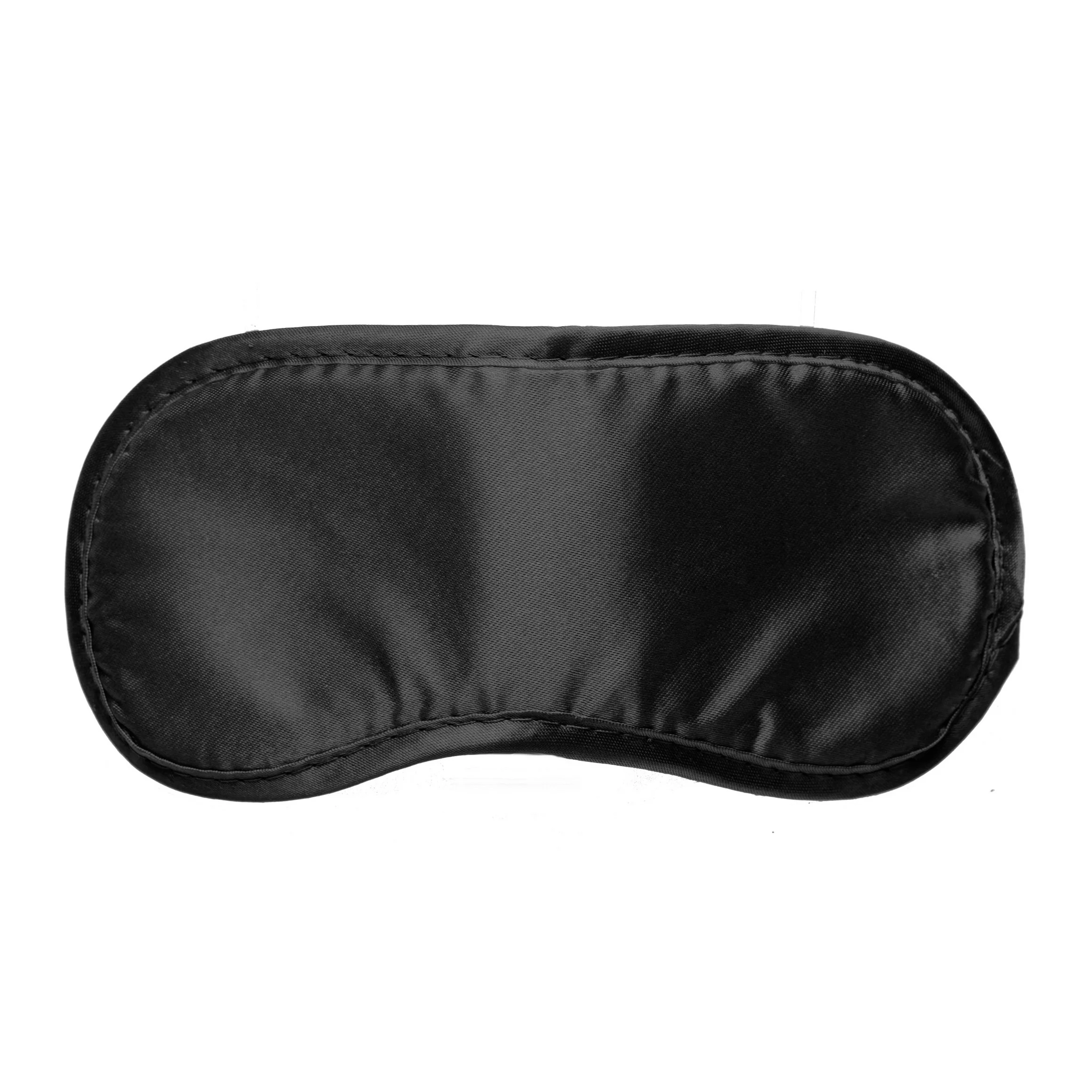 Le Boheme Satin Blindfold - Black - Image 3