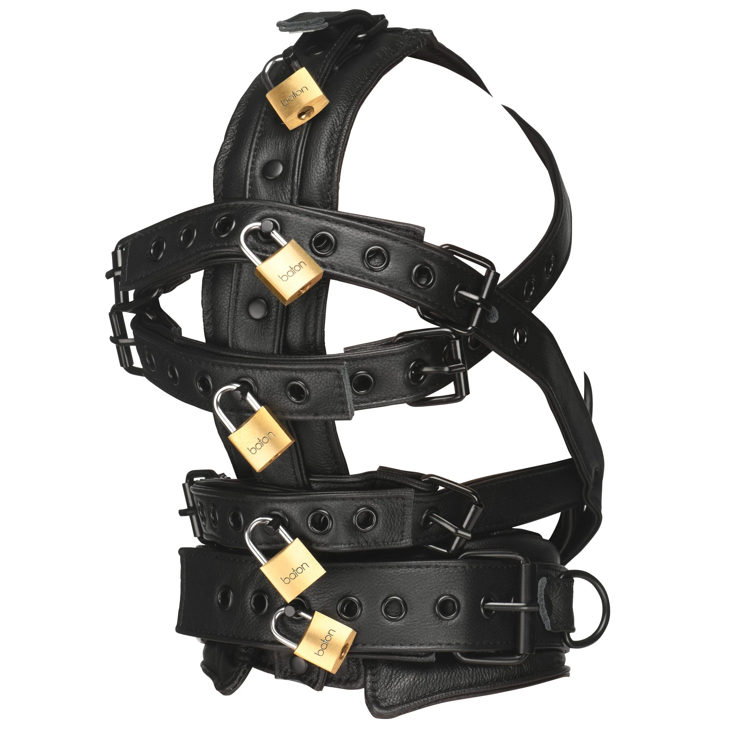 Leather Head Harness With Muzzle - Image 5