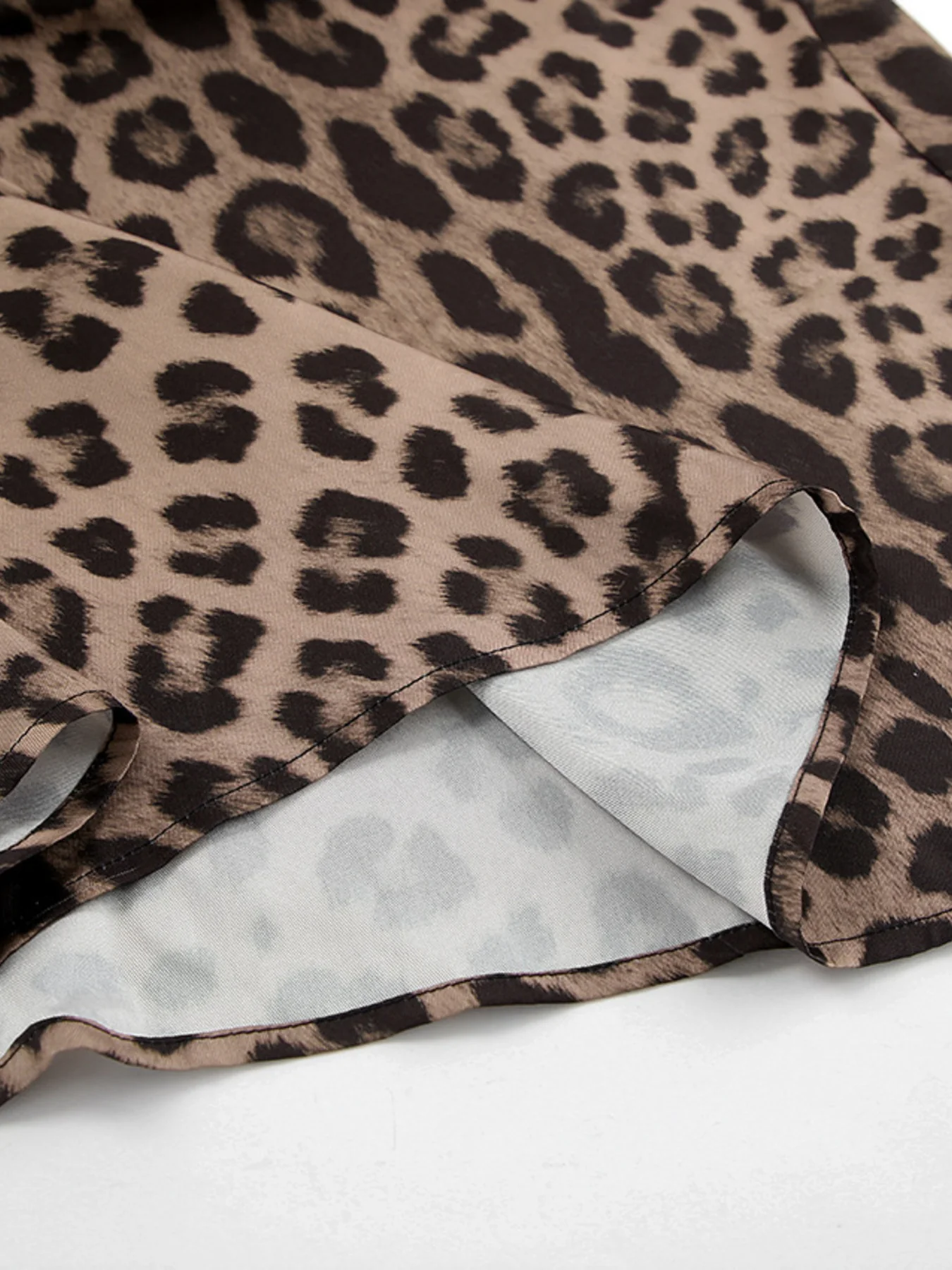 Leopard Print Maxi Skirt - Image 12