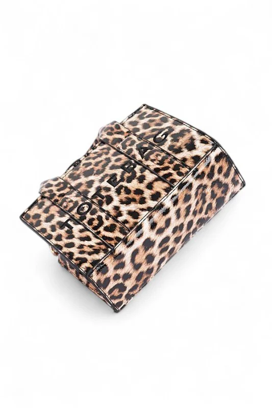 Leopard Printed Small Tote Bag - Image 5