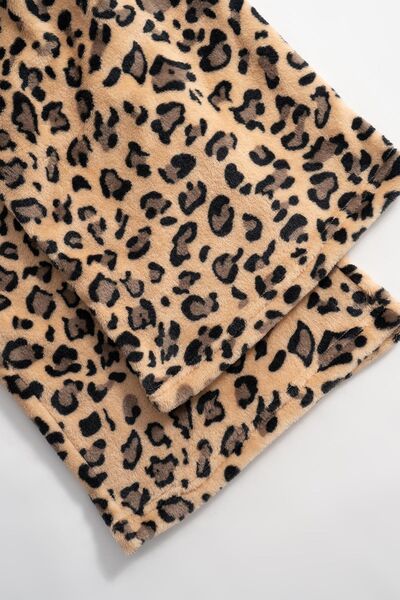Leopard Wide Leg Pants - Image 7