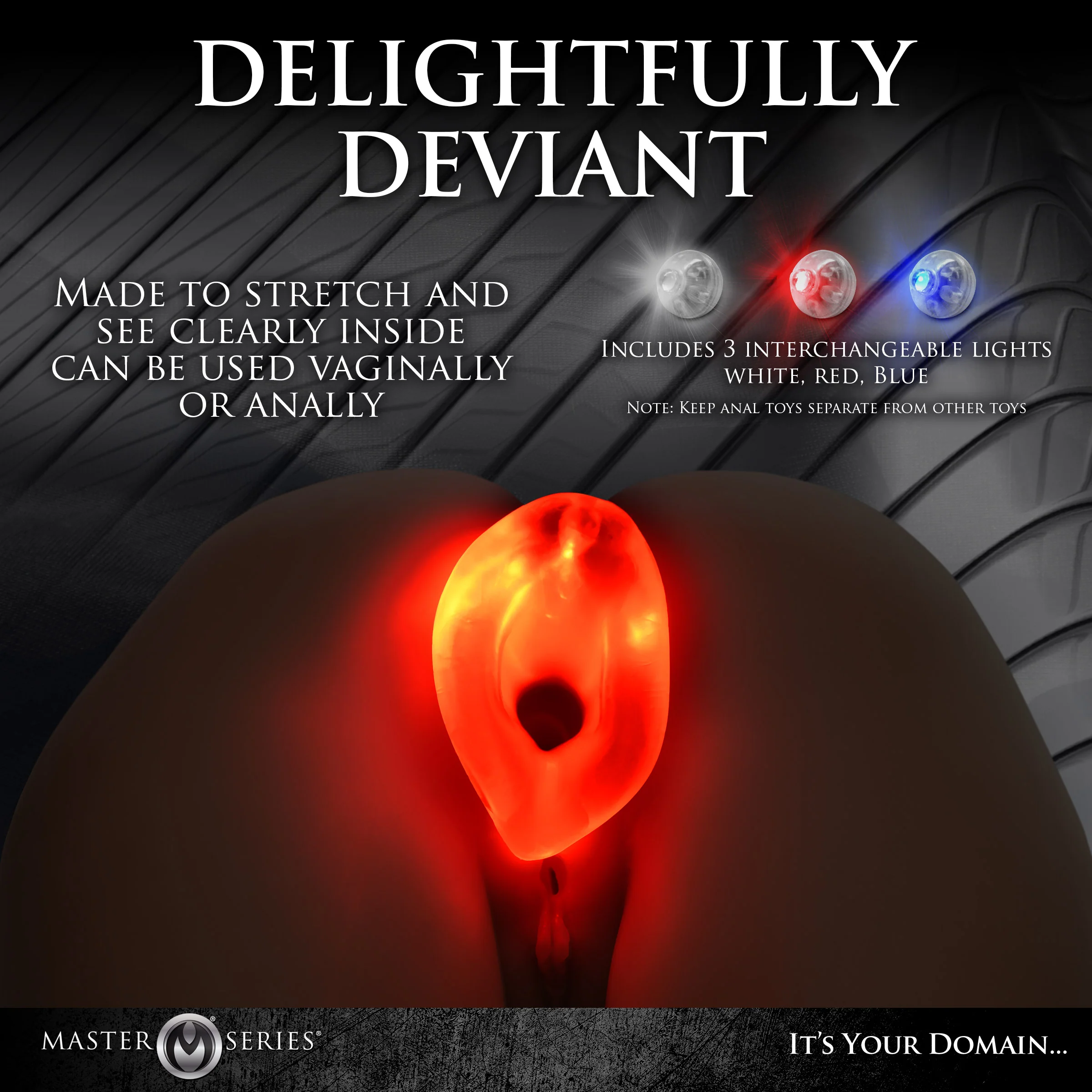 Light-tunnel Light-up Anal Dilator - Large - Image 7