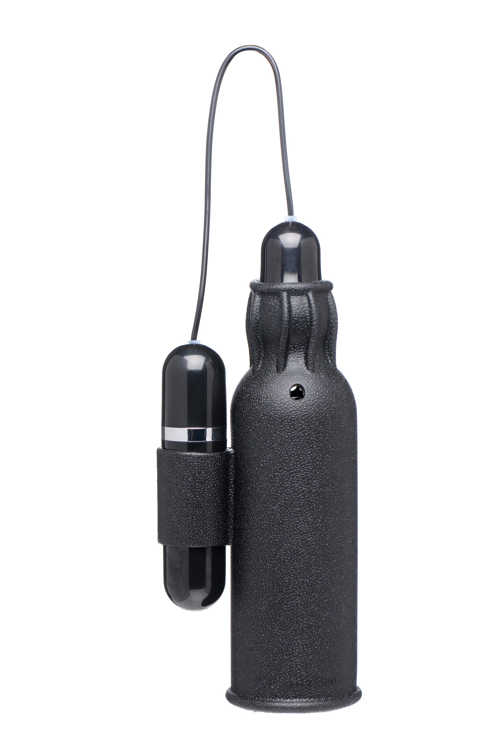 Lightning Stroke Silicone Stroker With Vibrating Bullet - Image 6