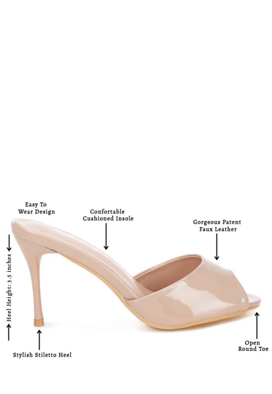 Lilith Peep Toe Stiletto Heel Sandals - Image 6