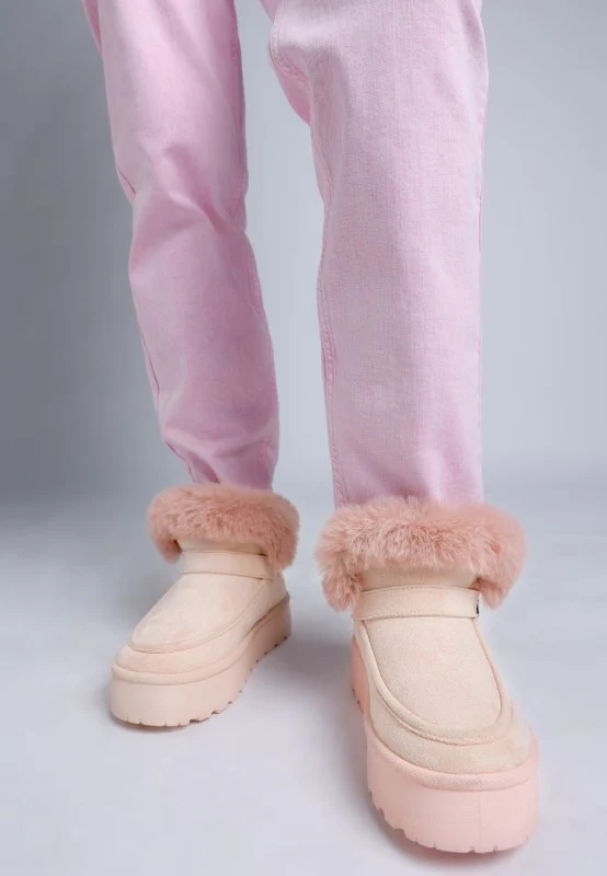 Linka Pin Buckle Detail Snow Boots - Image 2