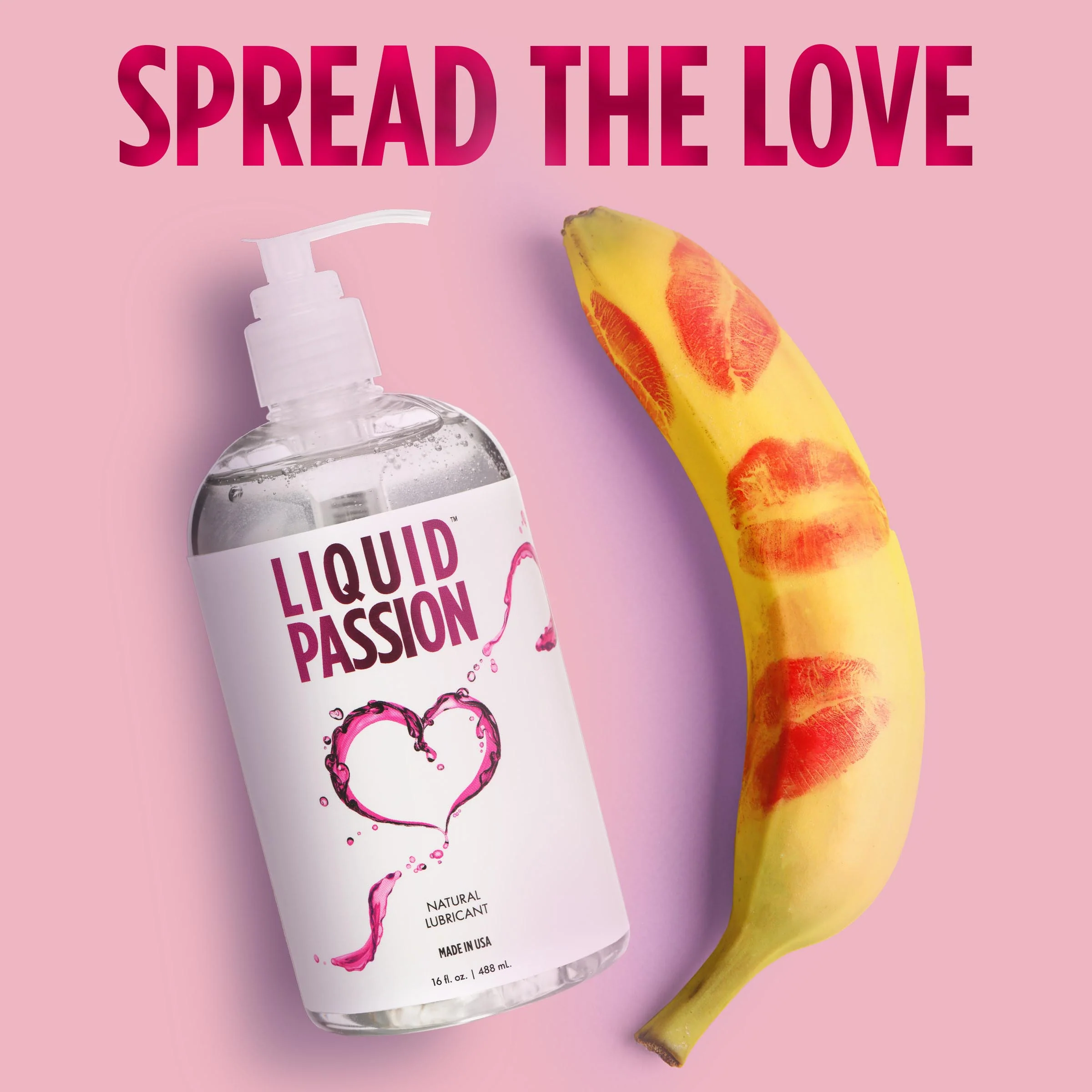 Liquid Passion Natural Lubricant - 16oz - Image 2