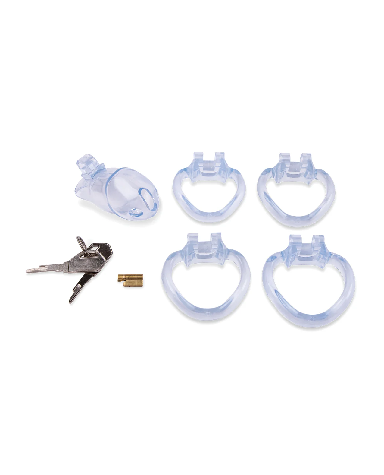 Lockmaster 3.5" Side Lock Resin Cock Cage - Clear - Image 3