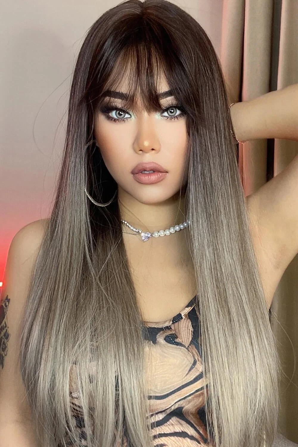Long Straight Synthetic Wigs 26'' - Image 6