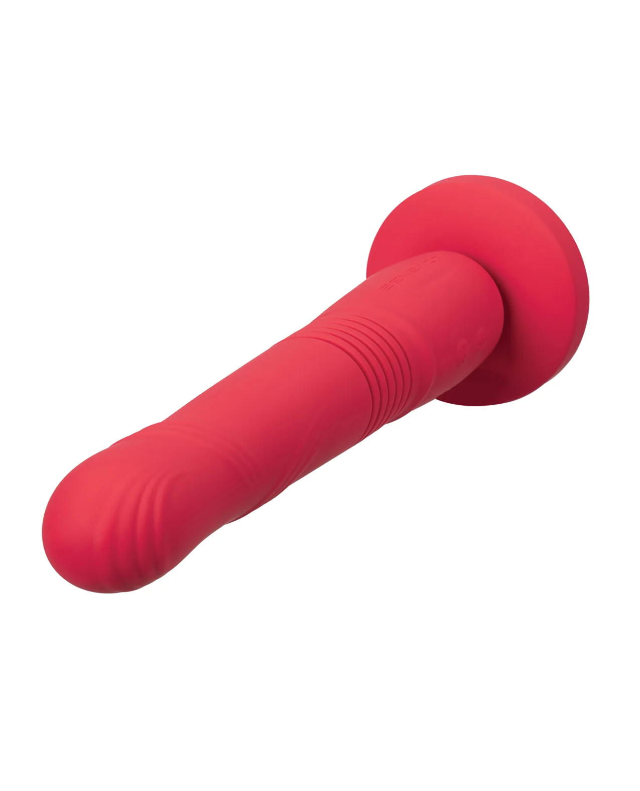 Lovense Gravity Thrusting Dildo - Red - Image 4