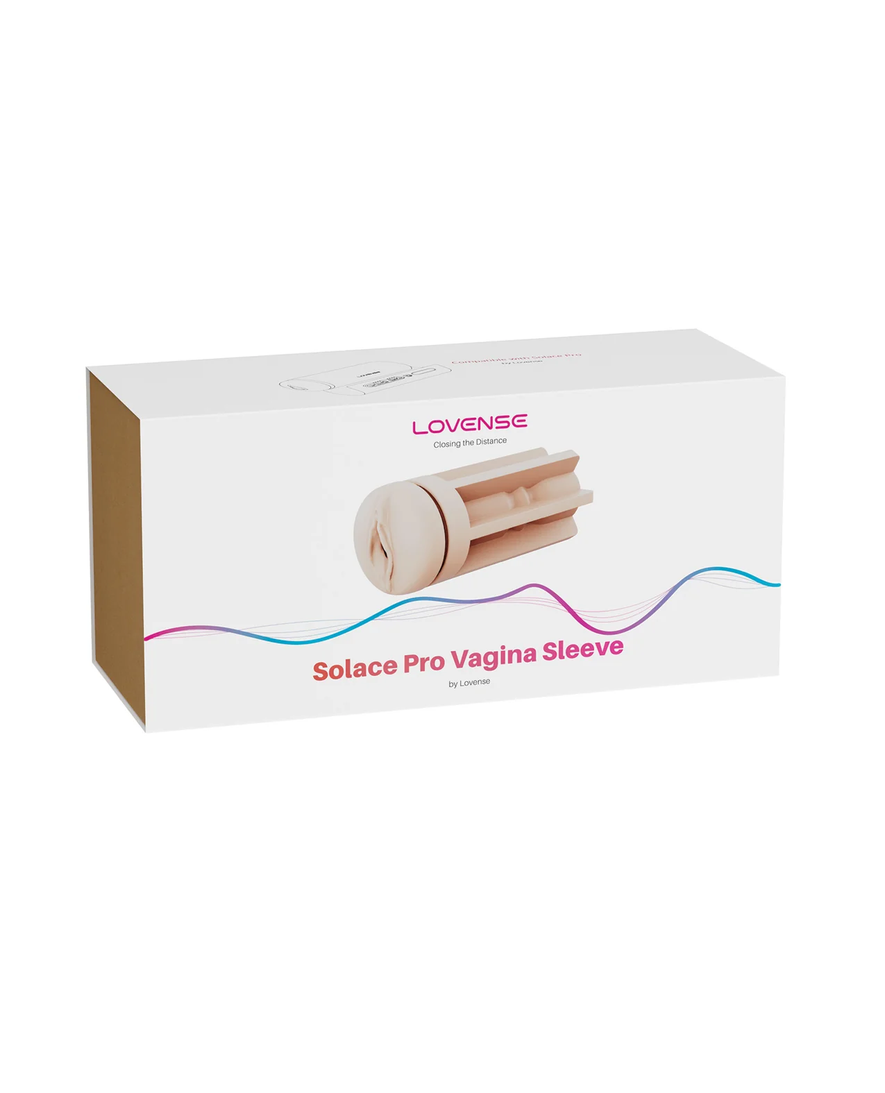 Lovense Vagina Sleeve for Solace Pro - Tan - Image 5