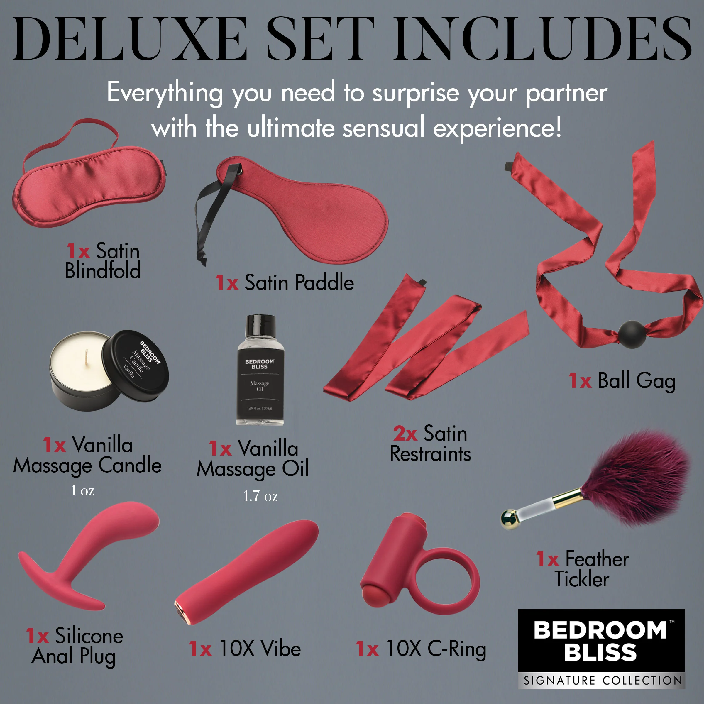 Lover's Deluxe Bondage Massage Set - Image 6