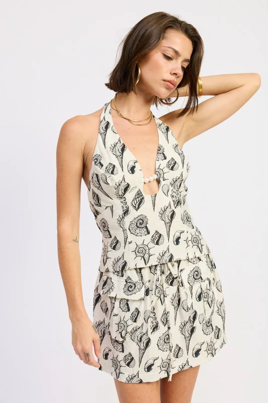 LOW RISE PATCHED POCKET MINI SKIRT - Image 3