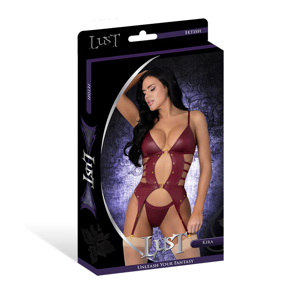 Lust Fetish Kira Burgundy S/M - Image 5