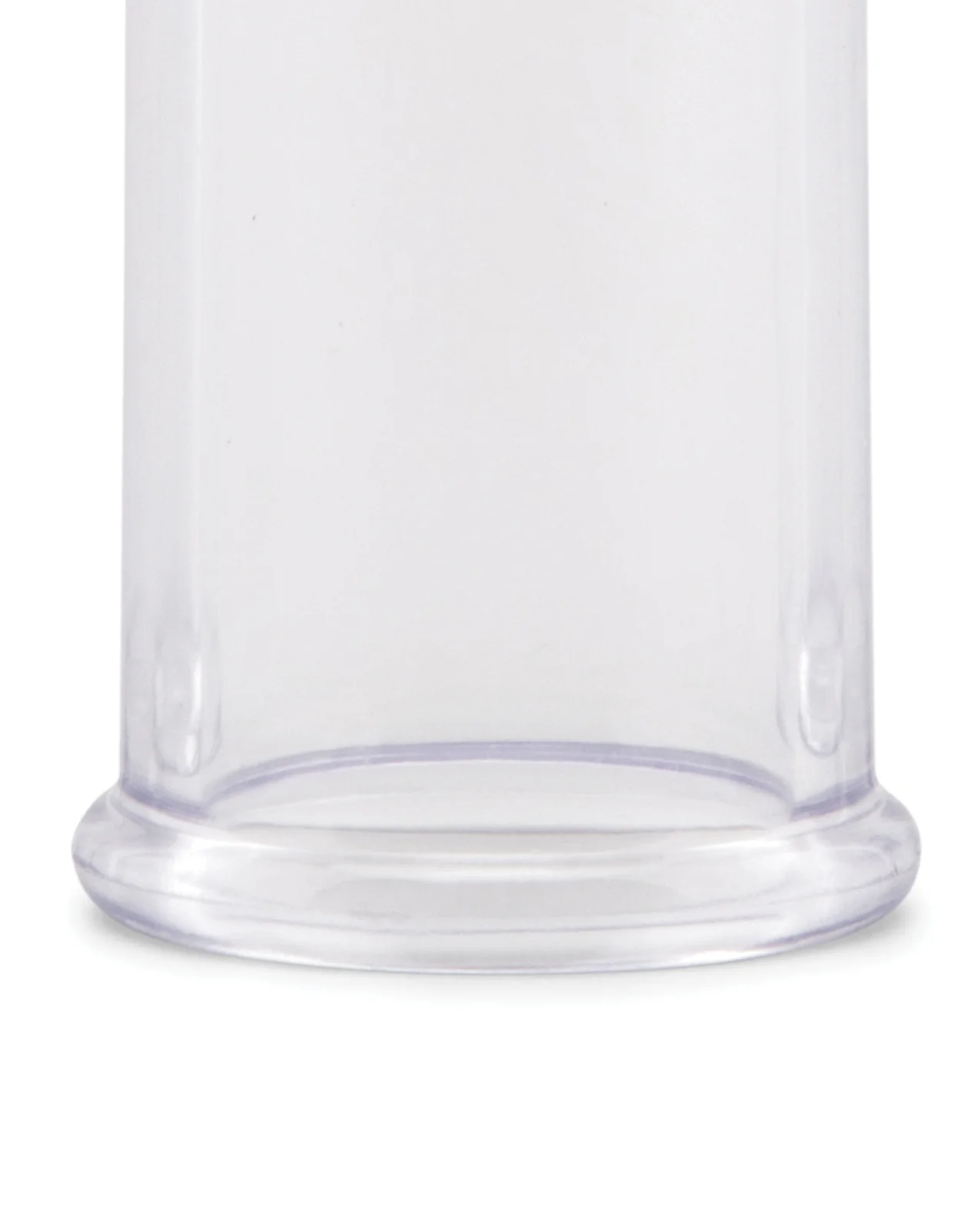 Lux Fetish Nipple Suckers w/Clitoral Pump - Clear/Black - Image 3