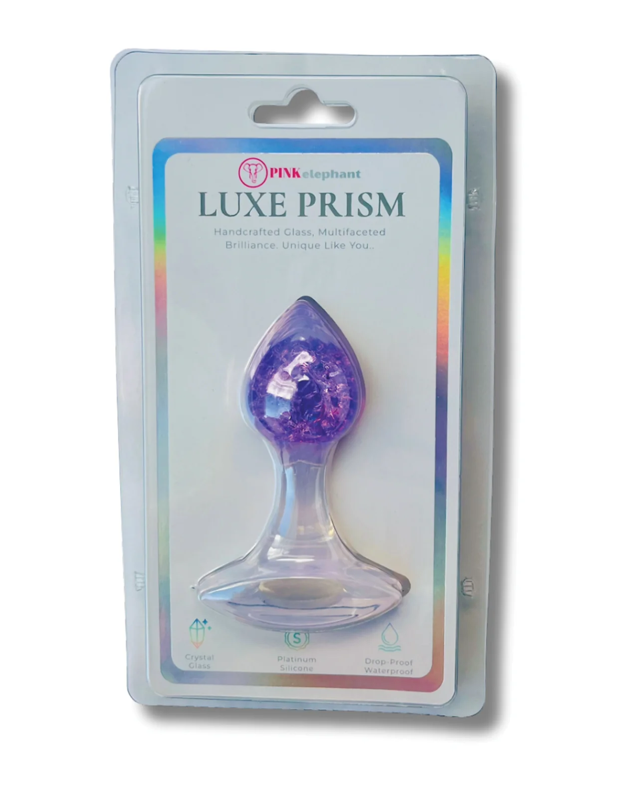 Luxe Prism Small Plug - Light Purple - Image 4