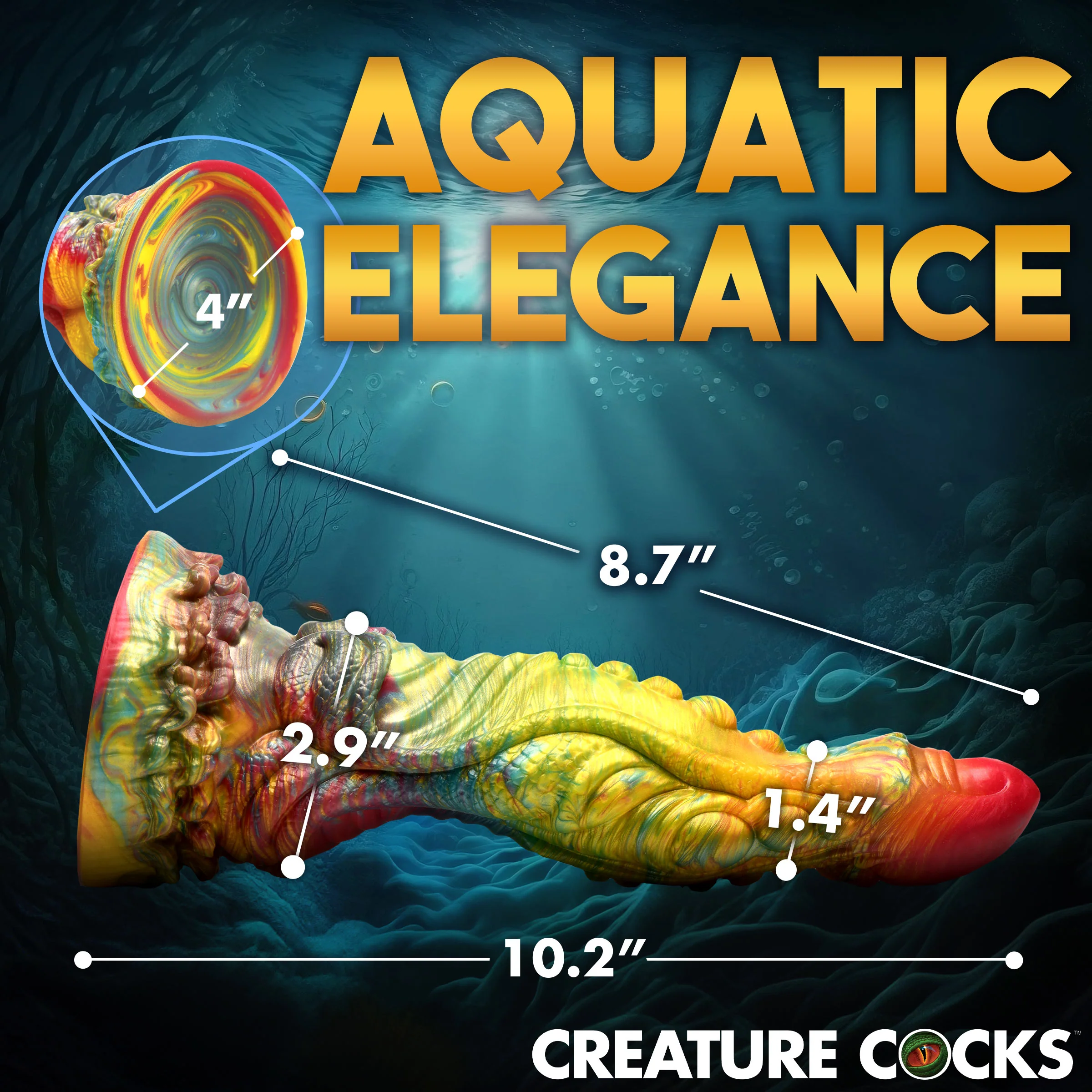 Majestic Merman Silicone Dildo - Image 5