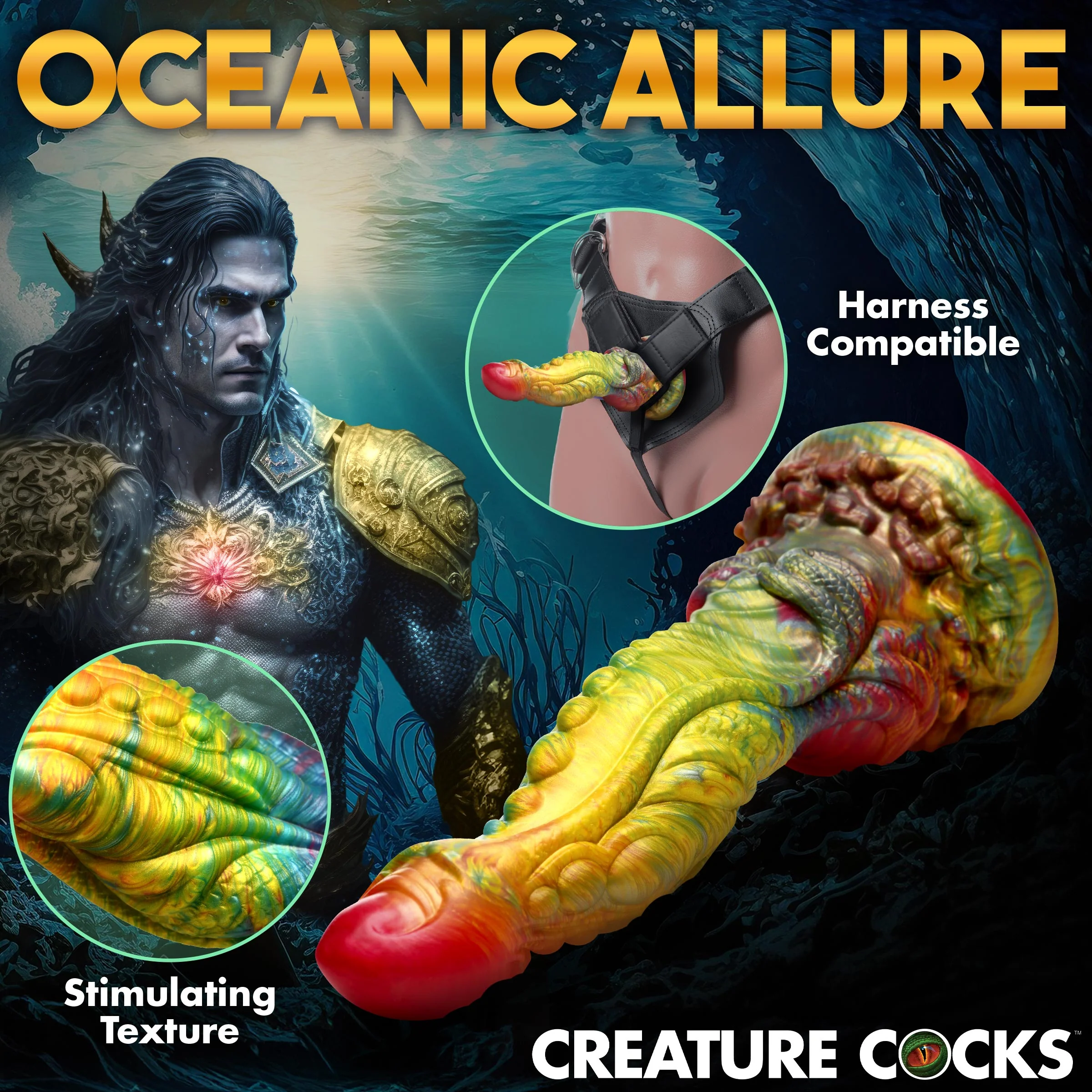 Majestic Merman Silicone Dildo - Image 7