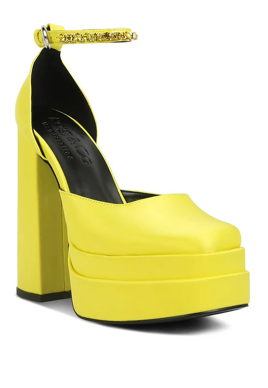 Martini Sky High Platform Sandals - Image 23