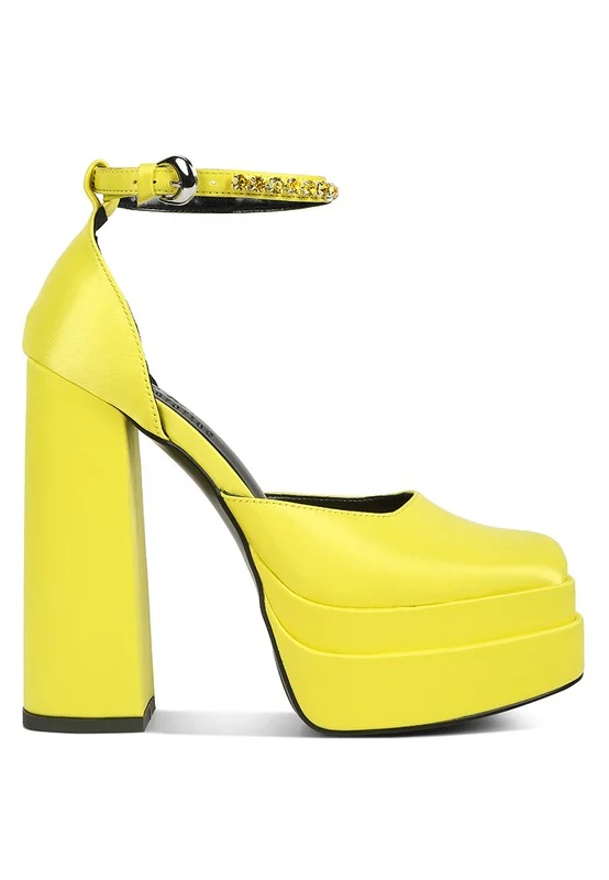 Martini Sky High Platform Sandals - Image 24