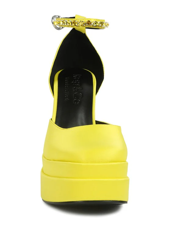 Martini Sky High Platform Sandals - Image 25