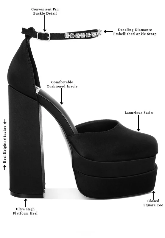Martini Sky High Platform Sandals - Image 6