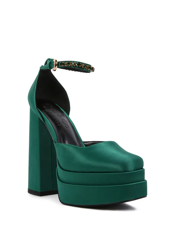 Martini Sky High Platform Sandals - Image 7