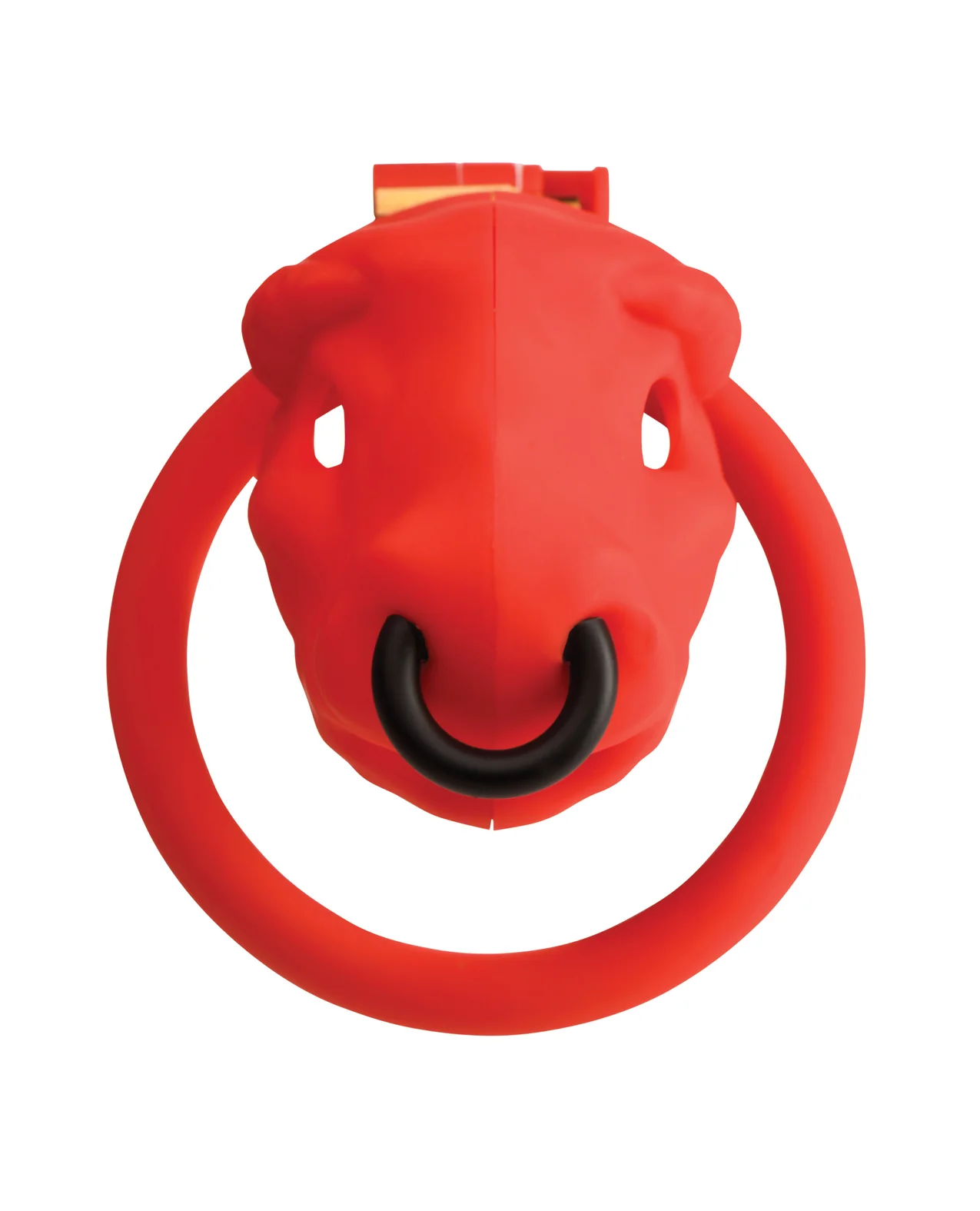 Master Series Bull Chastity Cage - Red - Image 2