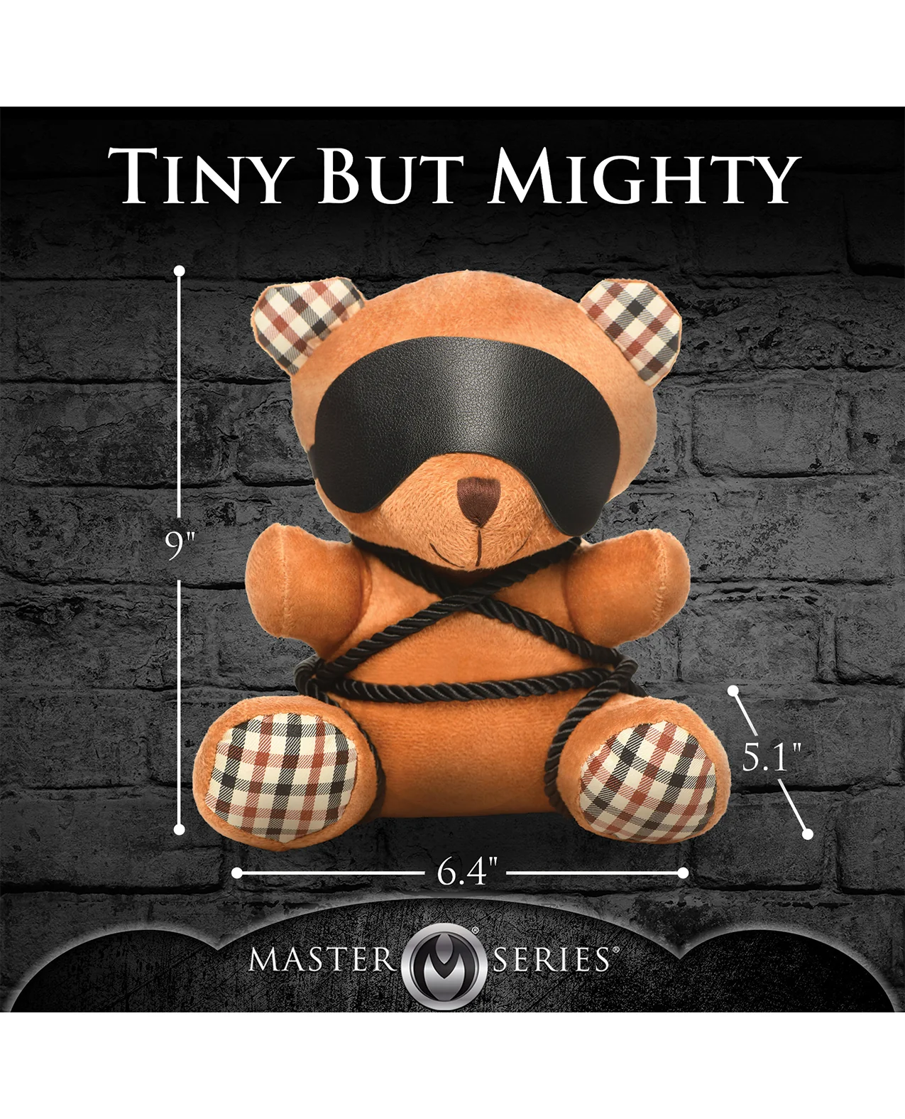 Master Series Rope Teddy Bear Plush - Image 5