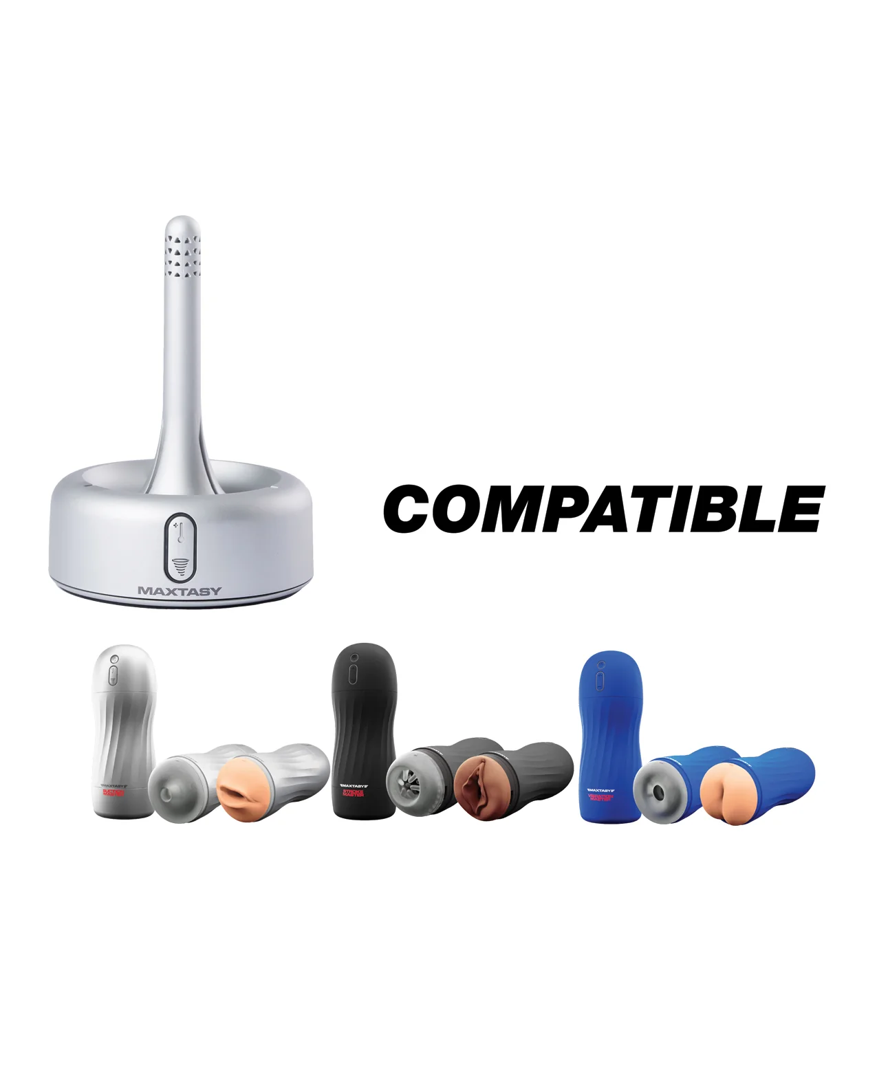 Maxtasy Warming & Drying Dock - Compatible w/Suction Master, Stroke Master & Vibration Master - Image 5