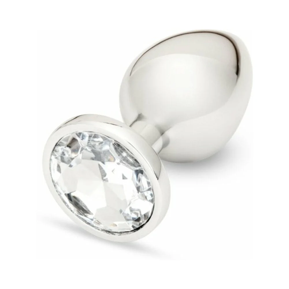 Me You Us Crystal Jewels Metal Plug Clear L - Image 2