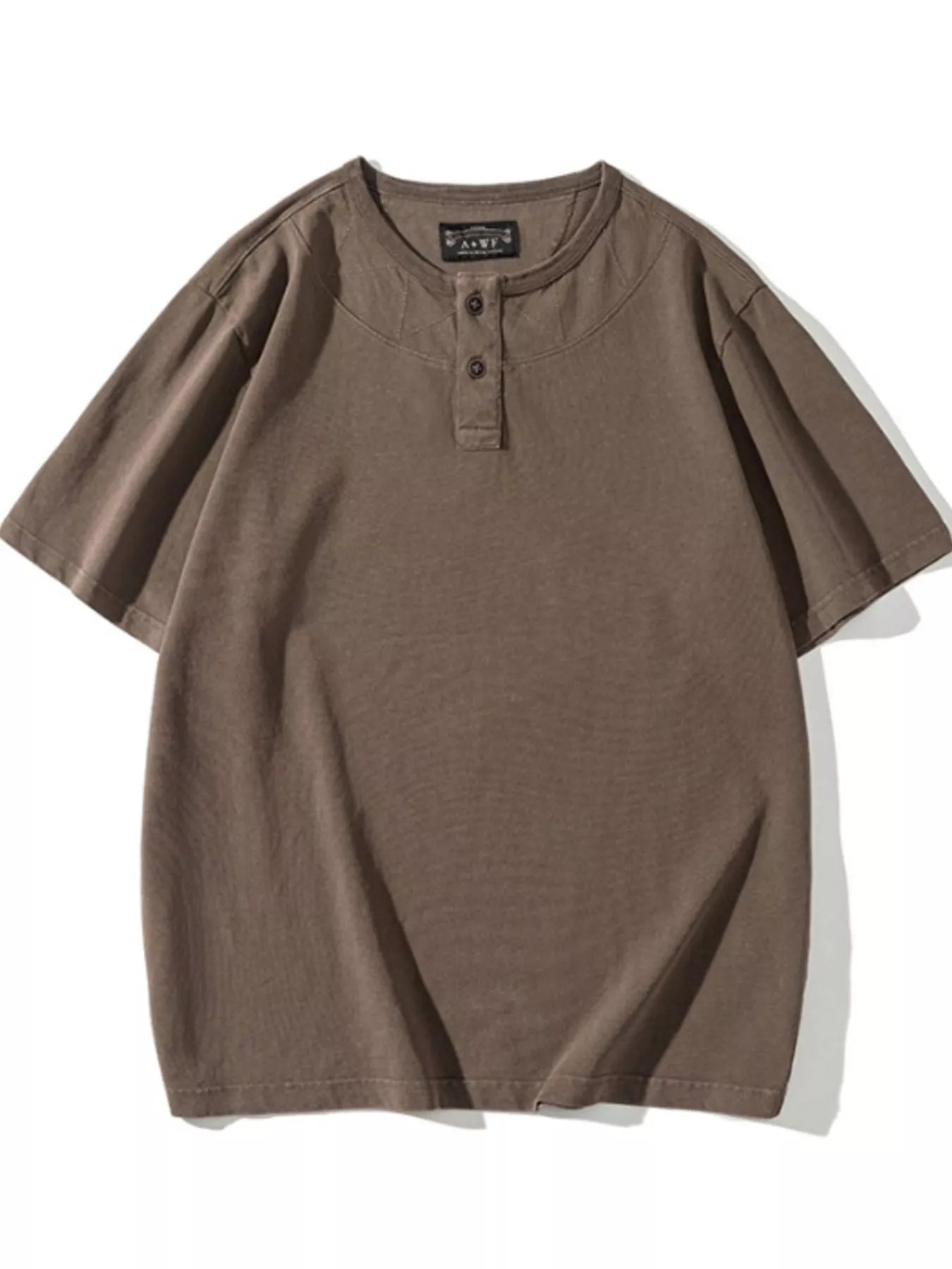Men's Full Size Round Neck Short Sleeve T-Shirt Plus Size - Image 12