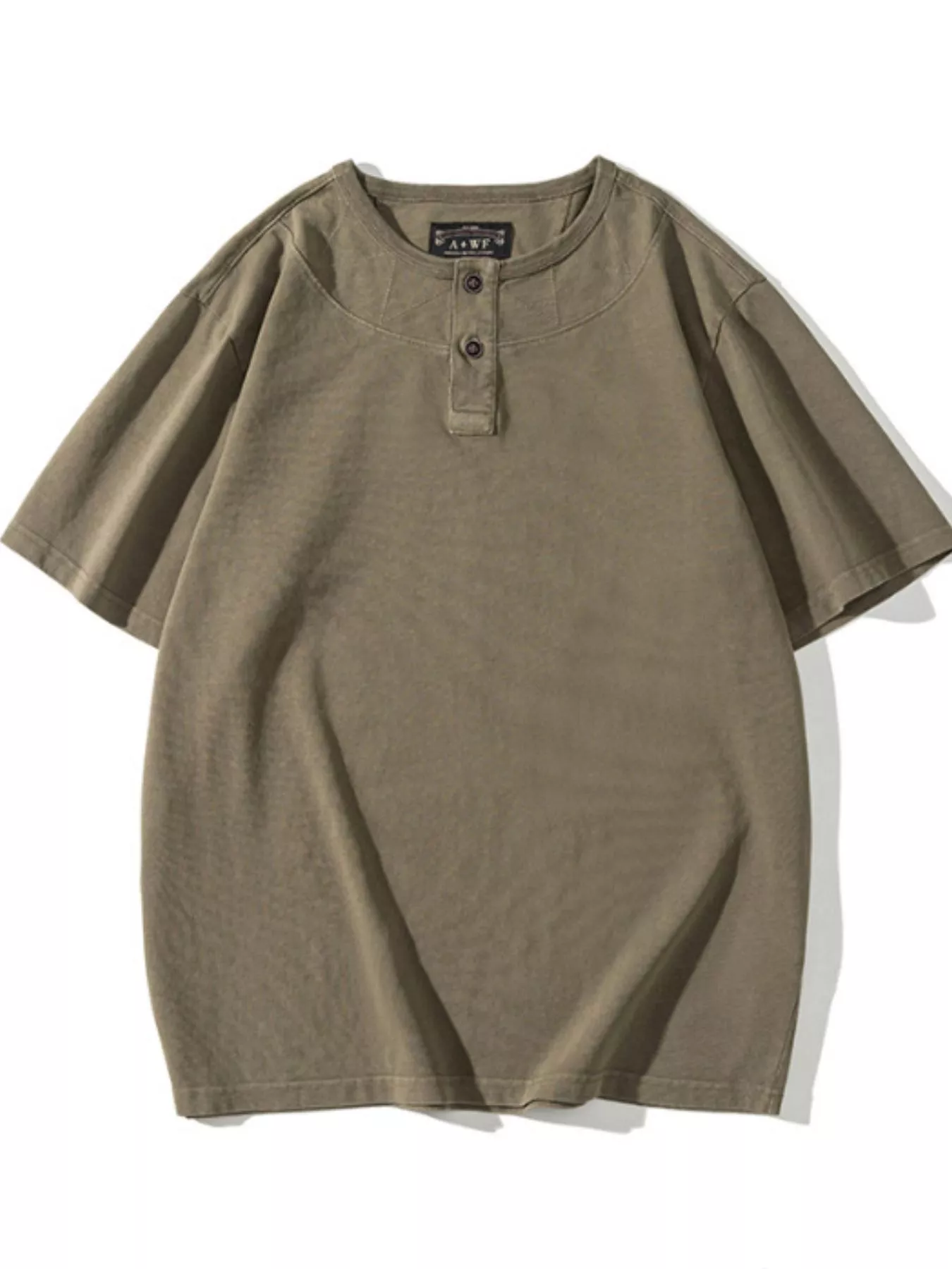 Men's Full Size Round Neck Short Sleeve T-Shirt Plus Size - Image 4