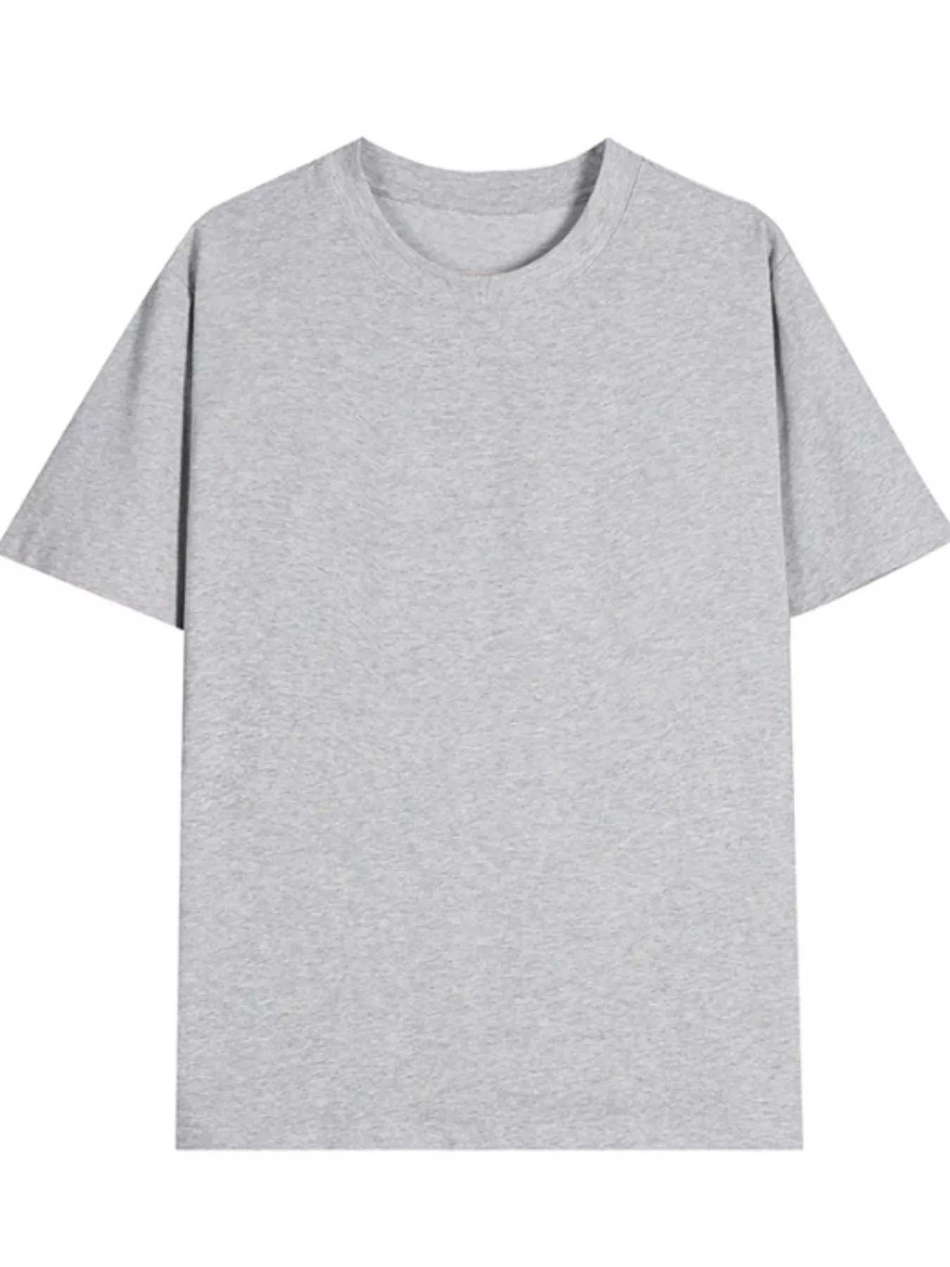 Men's Plus Size Round Neck Short Sleeve T-Shirt - Image 7