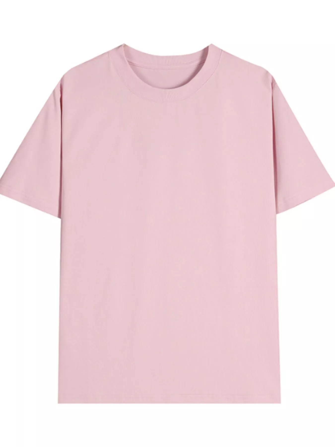 Men's Plus Size Round Neck Short Sleeve T-Shirt - Image 9