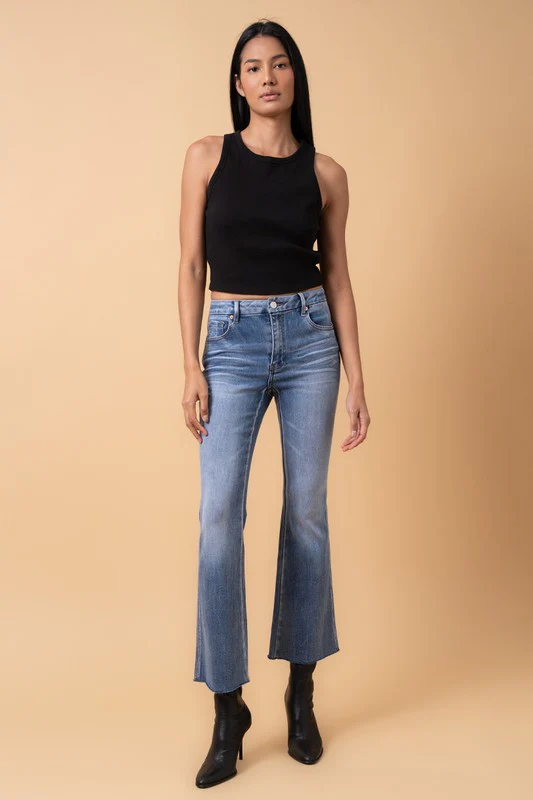 MID RISE CROP FLARE - Image 2