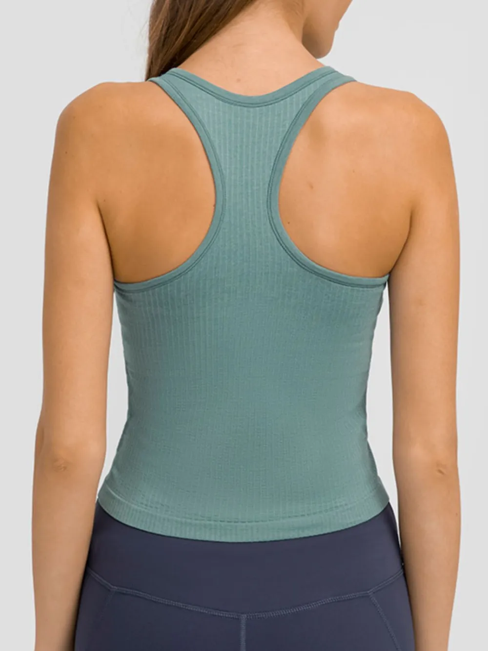 Millennia Round Neck Racerback Active Tank - Image 4