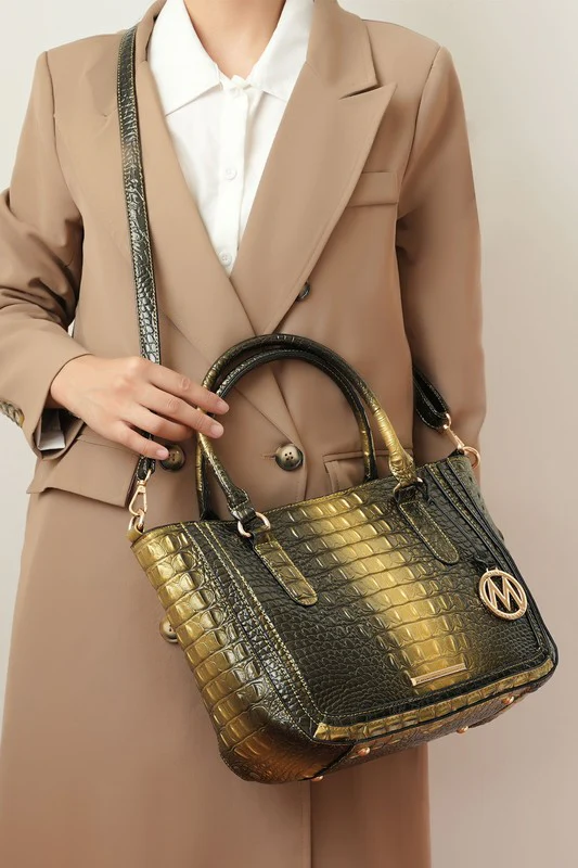 MKF Aphelia Croc-Embossed Handbag by Mia K. - Image 2
