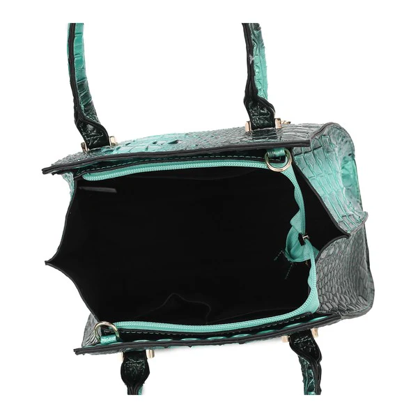 MKF Bently Croc-Embossed Tote & Wallet Set - Image 8