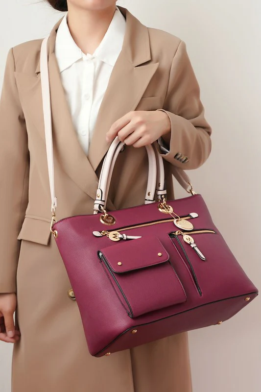 MKF Julia Women Satchel Bag by Mia K - Image 2