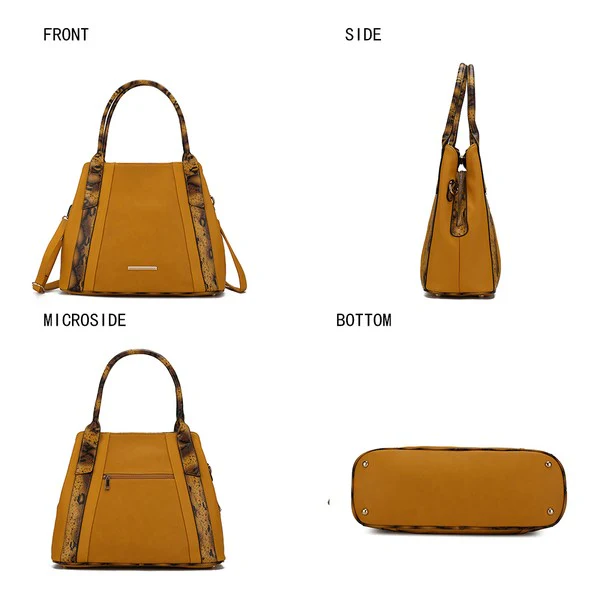 MKF Kenna Snake embossed Tote Bag by Mia K - Image 13