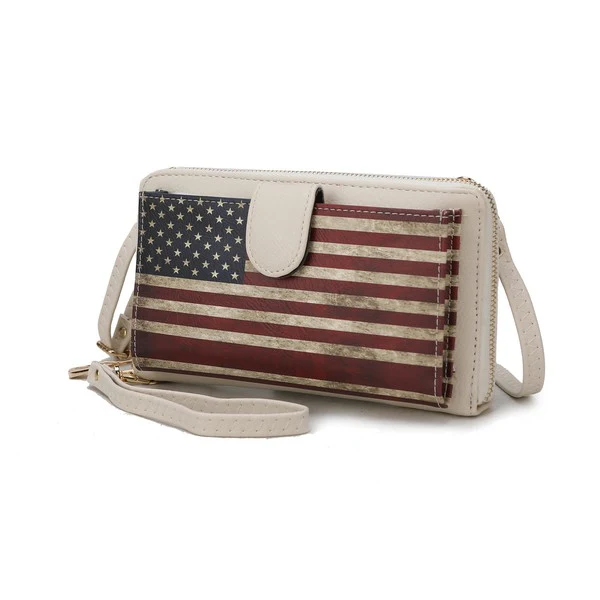 MKF Kiara Wallet FLAG Crossbody Bag by Mia K - Image 3