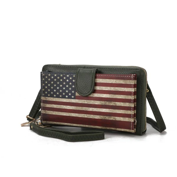 MKF Kiara Wallet FLAG Crossbody Bag by Mia K - Image 6