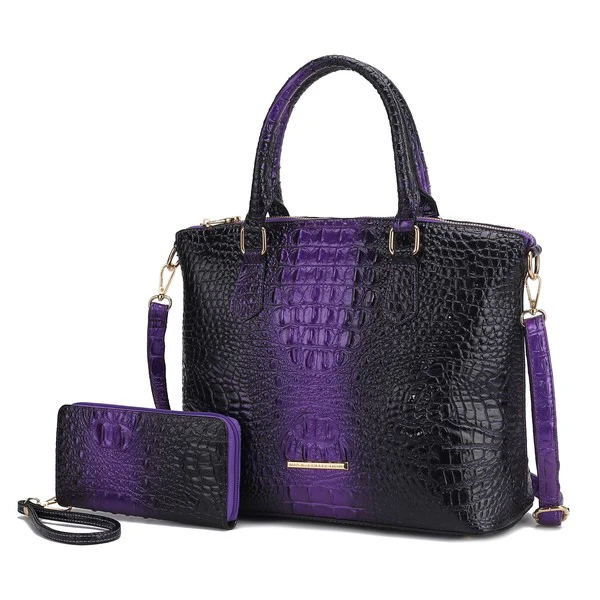 MKF Liora Croc-Embossed Tote Bag by Mia K - Image 6