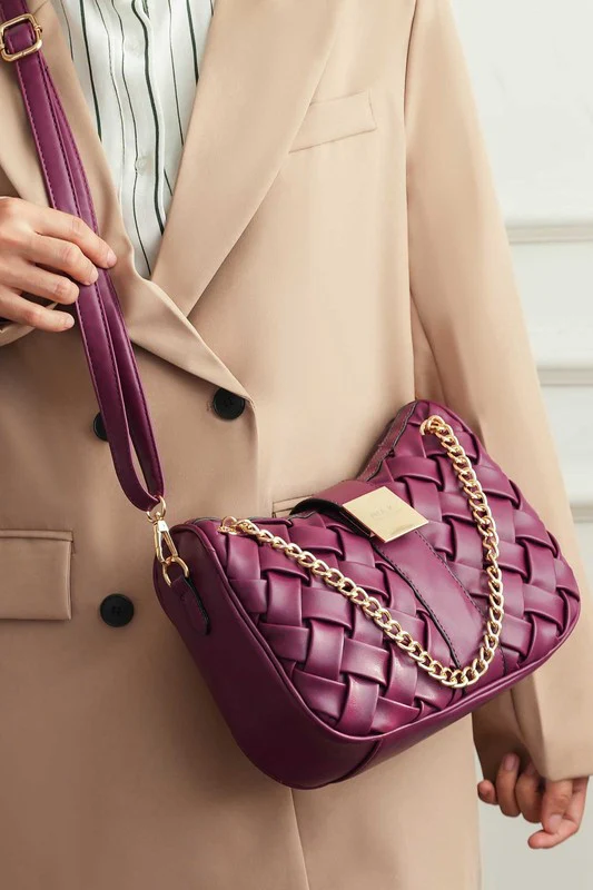 MKF Solari Braided Chain Shoulder Bag by Mia K - Image 2