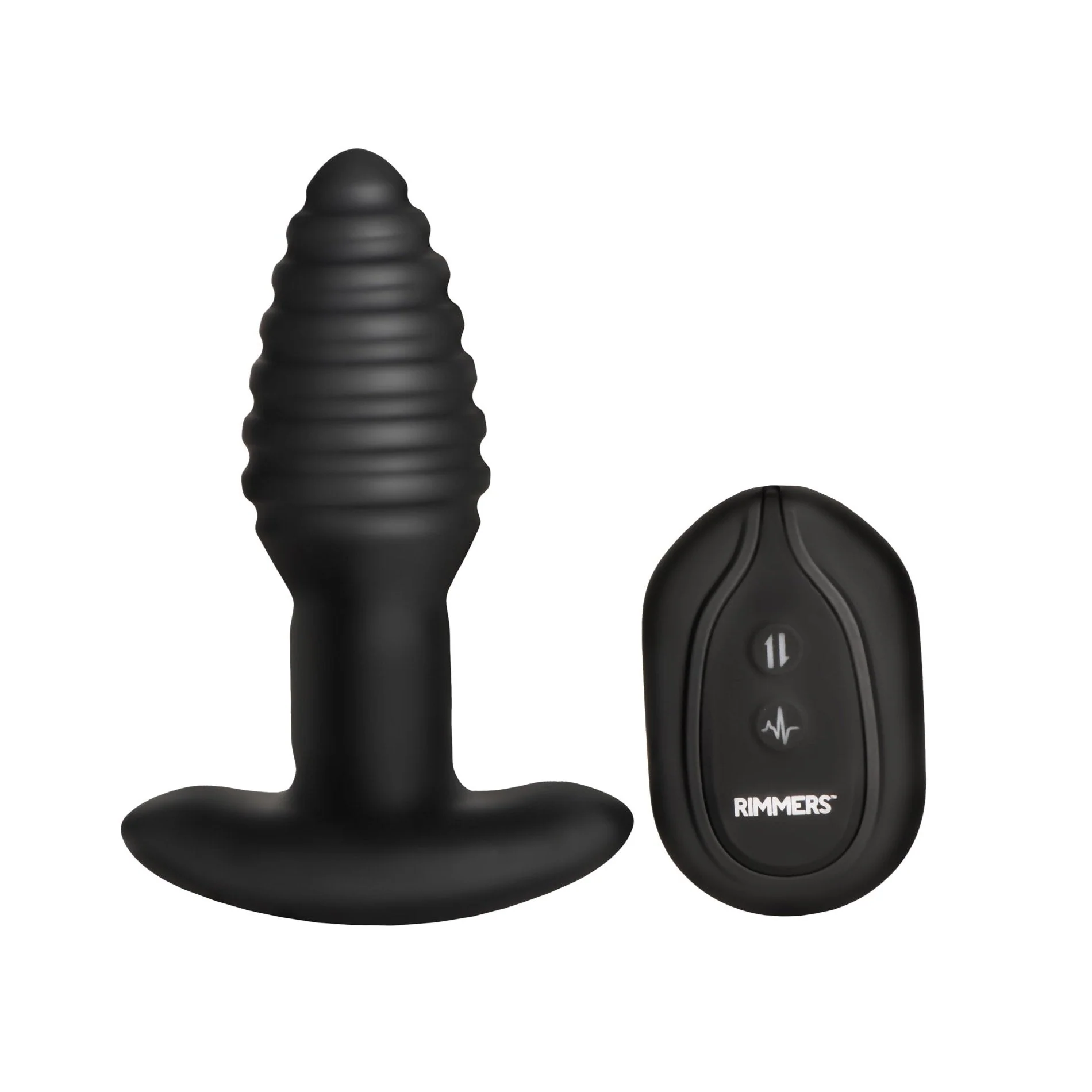 Model-e Vibrating Rimming Plug With Remote - Image 4